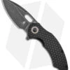 Kizer Degnan Mini Roach Liner Lock Knife Black G-10 (3" Black SW) V3477C2 -Kizer Knife Shop Kizer Mini Roach Degnan Black G 10 Black SW BHQ 144093 jr