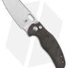 Kizer Mini Sheepdog C01C Button Lock Knife Black Richlite (2.6" Stonewash)
