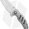 Kizer Mini Sheepdog C01C Frame Lock Flipper Knife Titanium (2.6" Satin) -Kizer Knife Shop Kizer Mini Sheepdog C01C FL Ti Satin Ki3488A1 BHQ 93979 jr