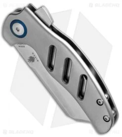 Kizer Mini Sheepdog C01C Frame Lock Flipper Knife Titanium (2.6" Satin) -Kizer Knife Shop Kizer Mini Sheepdog C01C FL Ti Satin Ki3488A1 BHQ 93979 jr spine