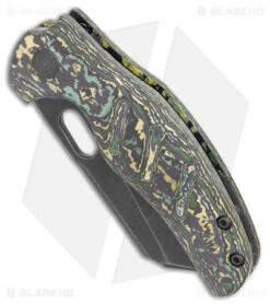 Kizer Mini Sheepdog C01C Liner Lock Black/Yellow FatCarbon (2.6" Black 20CV) -Kizer Knife Shop Kizer Mini Sheepdog C01C LL Black Yellow FatCarbon Black SW BHQ 175939 jr spine