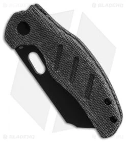 Kizer Mini Sheepdog C01C Liner Lock Black Canvas Micarta (2.6" Black 10V) -Kizer Knife Shop Kizer Mini Sheepdog C01C Liner Lock Black Canvas Micarta 2in 6cm Black BHQ 138627 td spinee