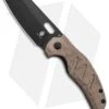 Kizer Mini Sheepdog C01C Liner Lock Natural Canvas Micarta (2.6" Black 10V) -Kizer Knife Shop Kizer Mini Sheepdog C01C Liner Lock Natural Canvas Micarta 2in 6cm Black BHQ 138630 td