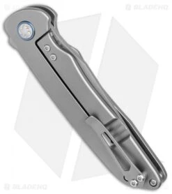 Kizer Nick Swan Matanzas Recurve Frame Lock Knife Ti/CF (3.4" BB) Ki4510A2 -Kizer Knife Shop Kizer Nick Swan Matanzas Recurve Ti CF SW BHQ 72109 er side