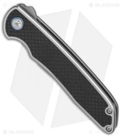 Kizer Nick Swan Matanzas Recurve Frame Lock Knife Ti/CF (3.4" BB) Ki4510A2 -Kizer Knife Shop Kizer Nick Swan Matanzas Recurve Ti CF SW BHQ 72109 er spine