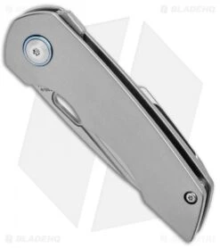 Kizer Nick Swan Microlith Liner Lock Flipper Knife Titanium (2.4" Bead Blast) -Kizer Knife Shop Kizer Nick Swan Microlith LL Ti BB Ki2533A1 BHQ 99552 jr spine