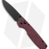 Kizer Vanguard Original Button Lock Knife Red Richlite (3" Black) -Kizer Knife Shop Kizer Original Button Lock Red Richlite Black BHQ 179148 jr