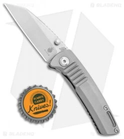 Kizer Shard Frame Lock Knife Titanium (2.25" Stonewash) Ki2531 -Kizer Knife Shop Kizer Shard FL Ti SW Ki2531 BHQ 107576 jr bottlecap