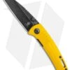 Kizer Shard Liner Lock Knife Yellow G-10 (2.25" Black SW) V2531N1