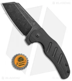 Kizer Sheepdog C01C Liner Lock Carbon Fiber (3.25" Black SW) Ki4488A3 -Kizer Knife Shop Kizer Sheepdog C01C FL CF Black SW BHQ 115952 jr bottlecap