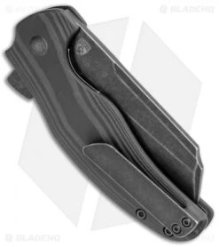 Kizer Sheepdog C01C Liner Lock Carbon Fiber (3.25" Black SW) Ki4488A3 -Kizer Knife Shop Kizer Sheepdog C01C FL CF Black SW BHQ 115952 jr side