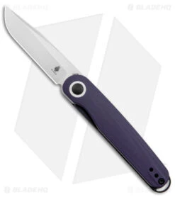 Kizer Azo Squidward Liner Lock Knife Purple G-10 (2.75" Satin) V3604C1