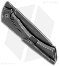 Kizer M_Stealth Frame Lock Knife Titanium (3" Black SW) Ki3564A1 -Kizer Knife Shop Kizer Stealth FL Ti Black Ki3564A1 BHQ 117842 jr side