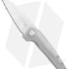 Kizer Steven Kempa VK1-FL Flipper Knife Titanium (3.3" Satin) KI4565 -Kizer Knife Shop Kizer Steven Kempa VK1 FL Flipper Ti Satin BHQ 121120 jr