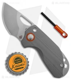 Kizer Vangard Yue/Azo Catshark Folding Knife Gray G-10 (2" SW) V2561-A -Kizer Knife Shop Kizer Vangard Yue Azo Catshark Folding Knife Gray G 10 2in SW BHQ 121114 td size