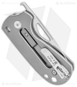 Kizer Vanguard Catshark Slip Joint Knife Gray G-10 (1.9" Satin) -Kizer Knife Shop Kizer Vanguard Catshark SJ Gray G 10 Satin BHQ 121173 jr side