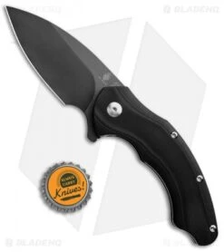 Kizer Vanguard Degnan Roach Flipper Black G-10 (3.5" Gray N690) V4477N1 -Kizer Knife Shop Kizer Vanguard Degnan Roach Flipper Black G 10 Gray N690 V4477N1 BHQ 34150 jr bottlecap