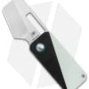 Kizer Walnut Slip Joint Knife Black/White G-10 (2" Stonewash) V2592N1