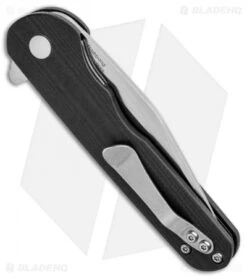 Kizer Vanguard Flashbang A1 Liner Lock Knife Black G-10 (3" Satin N690) V3454N1 -Kizer Knife Shop Kizer Vanguard Flashbang A2 LL Black G 10 Satin N690 BHQ 91650 jr side