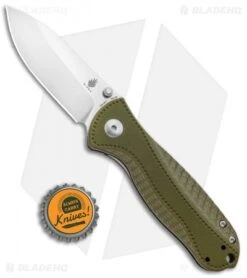 Kizer Vanguard Hunter Liner Lock Knife OD Green G-10 (3" Satin) V3416C2 -Kizer Knife Shop Kizer Vanguard Hunter LL OD Green G 10 Satin V3416C2 BHQ 80394 jr bottlecap