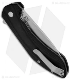 Kizer Vanguard Kala Liner Lock Knife Black G10 (3.75" Stonewash) V4479A1 -Kizer Knife Shop Kizer Vanguard Kala Black G 10 V4479A1 BHQ 50964 jr side