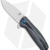 Kizer Vanguard Laconico Gemini Knife Black Micarta (3.1" Stonewash) V3471N4 -Kizer Knife Shop Kizer Vanguard Laconico Gemini Flipper Black Micarta SW BHQ 144092 jr