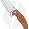Kizer Vanguard Mini Sheepdog Knife Natural Micarta (2.6" Stonewash) -Kizer Knife Shop Kizer Vanguard Mini Sheepdog C01C LL Natural Micarta BHQ 117217 jr