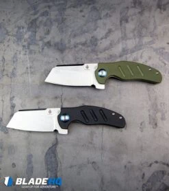 Kizer Vanguard Mini Sheepdog C01C Liner Lock Knife OD Green G-10 (2.6" Satin) -Kizer Knife Shop Kizer Vanguard Mini Sheepdog C01C Liner Lock Knife BHQ80398 kp steel web