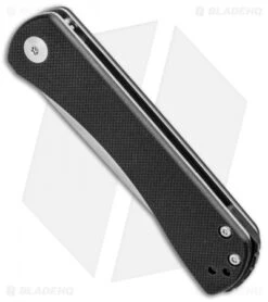 Kizer Vanguard Rolf Helbig Pinch Folder Black G-10 (3" Satin) V3009N1 -Kizer Knife Shop Kizer Vanguard Rolf Helbig Pinch Folder Black G 10 Satin V3009N1 BHQ 100720 jr spine