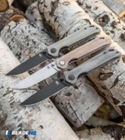 Kizer Azo Vanguard Series Begleiter Knife Green Micarta (3.5" Black BD1N) -Kizer Knife Shop Kizer Vanguard Series Begleiter Knife Green Micarta Black BD1N BHQ 117237 kp logs web 1