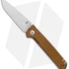 Kizer Vanguard Series Domin Liner Lock Knife Brown G-10 (3.5" Stonewash) V4516A4 -Kizer Knife Shop Kizer Vanguard Series Domin Brown G10 SW BHQ 84645 er
