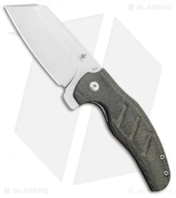 Kizer Vanguard Sheepdog Liner Lock Knife Black Micarta (3.2" Stonewash)
