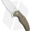 Kizer Vanguard Sheepdog Liner Lock Knife Green Micarta (3.2" Stonewash) -Kizer Knife Shop Kizer Vanguard Sheepdog C01C Liner Lock Green Micarta 3.2 SW V4488E1 BHQ 115934 LS