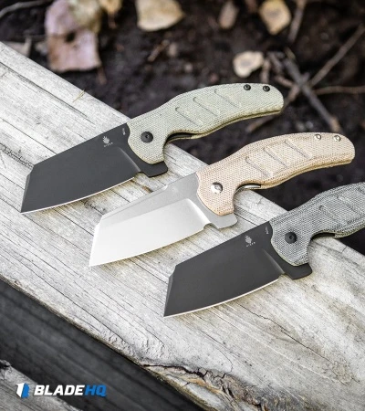 Kizer Vanguard Sheepdog Liner Lock Knife Natural Micarta (3.2" Stonewash) 7 Kizer Vanguard Sheepdog Liner Lock Knife Natural Micarta (3.2" Stonewash) - Image 5