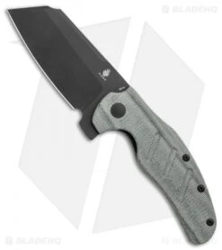 Kizer Vanguard Sheepdog XL C01C Liner Lock Knife Black Micarta (4" Black)