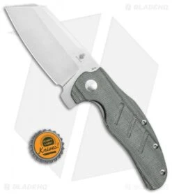 Kizer Vanguard Sheepdog XL C01C Liner Lock Knife Black Micarta (4" SW) -Kizer Knife Shop Kizer Vanguard Sheepdog XL C01C LL Black Micarta SW V5488E6 BHQ 118482 jr bottlecap