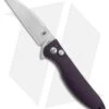 Kizer Vanguard Swaggs Swayback Knife Purple G-10 (3" Stonewash) V3566N1