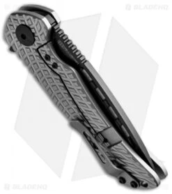 Kizer Willumsen Yamakasi Frame Lock Flipper Knife (3.5" Black) Ki4489 -Kizer Knife Shop Kizer Willumsen Yamakasi Black Ki4489 BHQ 50200 jr side