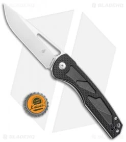 Kizer Yukon Liner Lock Knife Black (3.39" Stonewash) V4004 -Kizer Knife Shop Kizer Yukon Liner Lock Knife Black Stonewash V4004 BHQ 106934 kp bottlecap jr