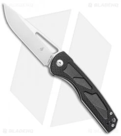 Kizer Yukon Liner Lock Knife Black (3.39" Stonewash) V4004