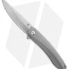 Kizer Zen Trailing Point Frame Lock Knife (3.39" Stonewash) Ki4553P1 -Kizer Knife Shop Kizer Zen Trailing Point FL SW Ki4553P1 BHQ 106916 jr