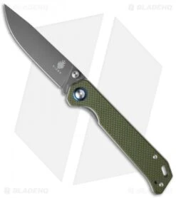 Kizer Azo Vanguard Series Begleiter Knife Green G-10 (3.5" Gray) V4458A2