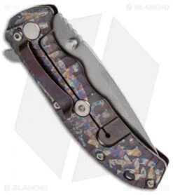 Kizer Cutlery Ki401X1 Flipper Frame Lock Knife Titanium (3.5" Stonewash) -Kizer Knife Shop kizer cutlery ki4401xb titanium folder stonewash side
