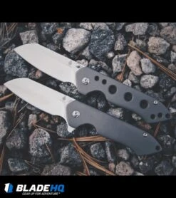 Kizer Degnan Guru Flipper Knife Titanium (3" Satin) Ki3504K2 -Kizer Knife Shop kizer degnan guru ti flipper thumbstud dl