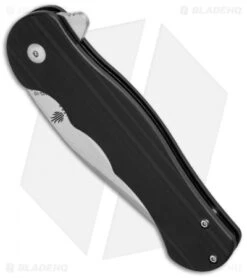 Kizer Vanguard Series Dorado Flipper Knife Black G-10 (3.5" Satin) V4455A1 -Kizer Knife Shop kizer dorado a1 bottom cm