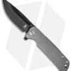 Kizer Pinkerton Escort Flipper Knife Titanium (3.5" Black) Ki4481 -Kizer Knife Shop kizer escort ki4481 cm