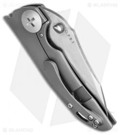 Kizer John Gray GPB1 Folding Knife Titanium (3.5" Gray) Ki4473 -Kizer Knife Shop kizer gpb1 ki4473 back dl