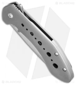 Kizer Matsuoka Kala Flipper Knife Titanium (3.75" Satin) Ki4479 -Kizer Knife Shop kizer kala ki4479 BHQ 34539 jr spine