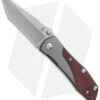 Kizer Tanto Liner Lock Knife Red G-10 (3.5" Stonewash) Ki3303 -Kizer Knife Shop kizer ki3303 BHQ 36147 jr