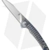 Kizer Splinter Frame Lock Knife Titanium (3.375" Stonewash) Ki3457A2 -Kizer Knife Shop kizer ki3457a2 cm